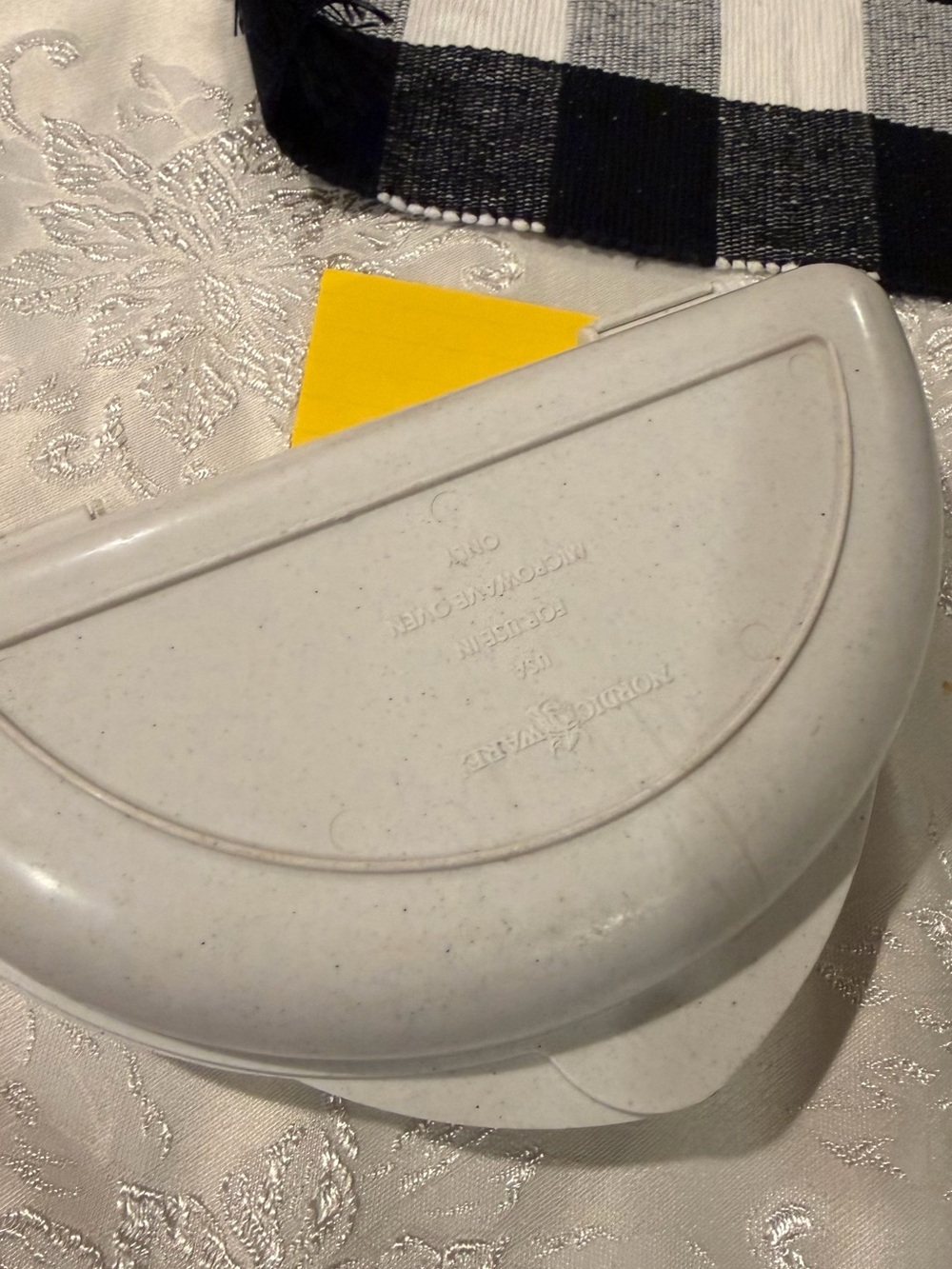 Nordic Ware White Plastic Kitchen Gadget - Half Moon Omelette Maker
